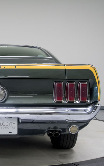1969 Green Ford Mustang Coupe