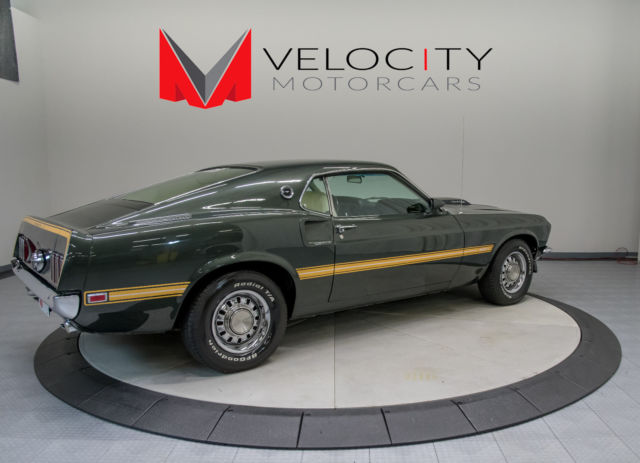 1969 Green Ford Mustang Coupe