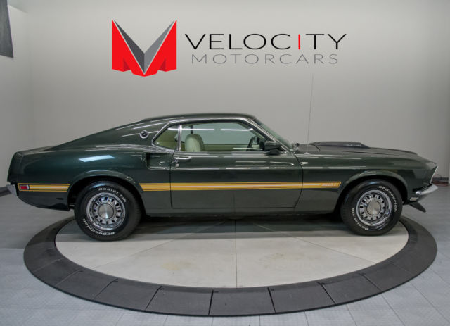 1969 Green Ford Mustang Coupe