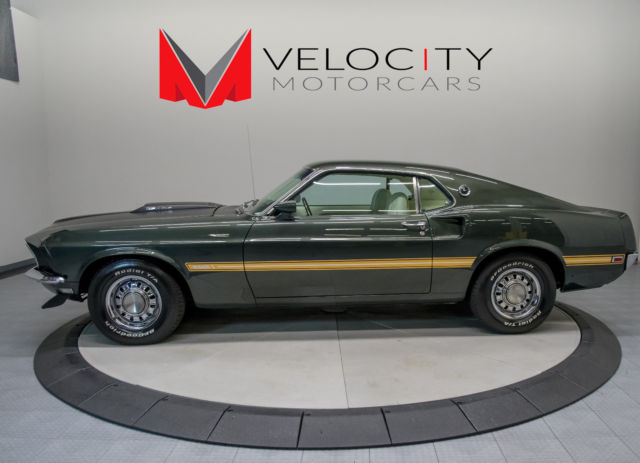 1969 Green Ford Mustang Coupe