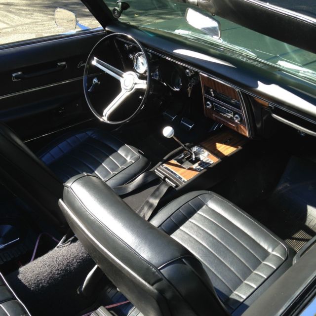 1968 Sequoia green Chevrolet Camaro Convertible