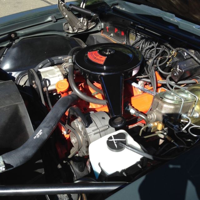 1968 Sequoia green Chevrolet Camaro Convertible