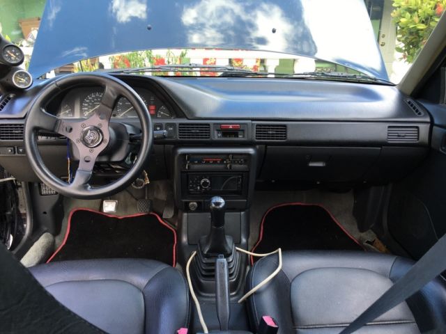 1993 Black Mazda Protege Sedan