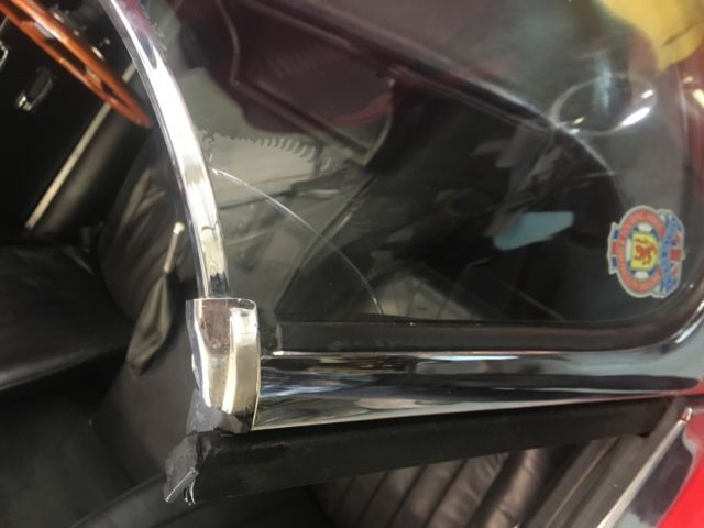 1971 Red Jaguar E-Type Convertible