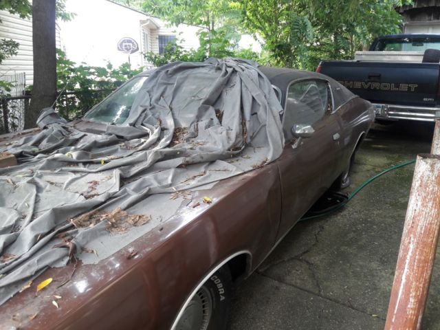 1972 Brown Dodge Charger Sedan