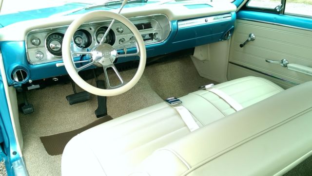 1965 Blue Chevrolet Chevelle Coupe