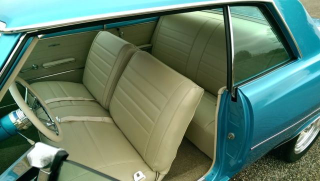 1965 Blue Chevrolet Chevelle Coupe