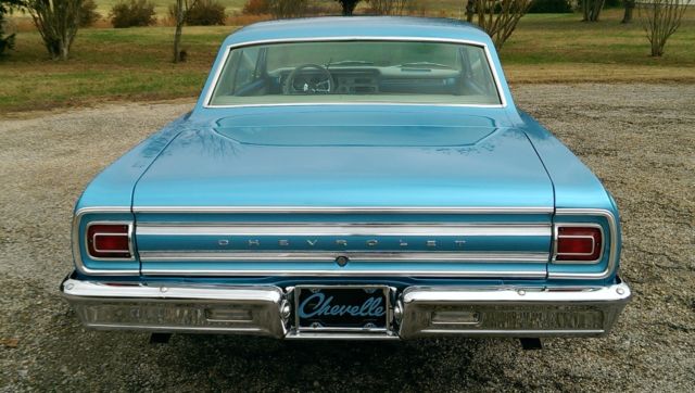1965 Blue Chevrolet Chevelle Coupe