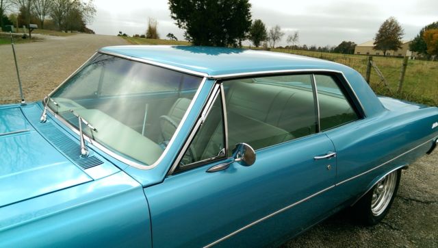 1965 Blue Chevrolet Chevelle Coupe