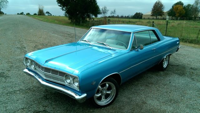 1965 Blue Chevrolet Chevelle Coupe
