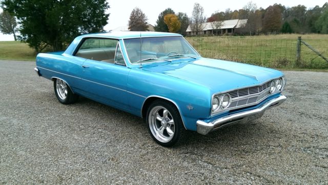 1965 Blue Chevrolet Chevelle Coupe