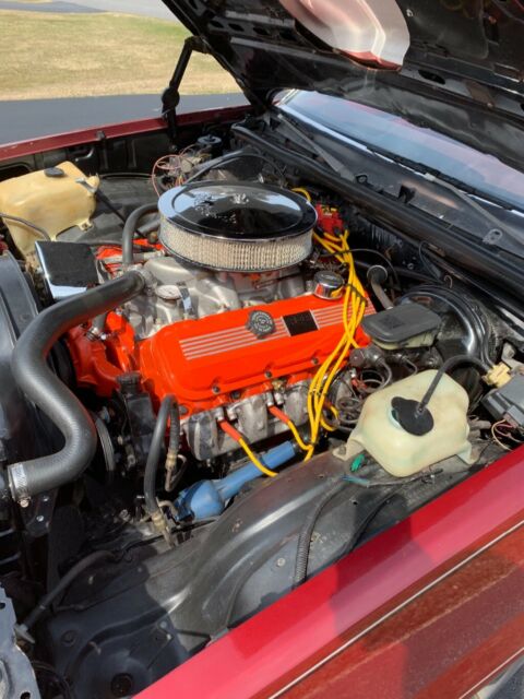 1979 Burgundy Chevrolet Malibu Coupe