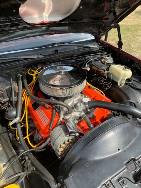 1979 Burgundy Chevrolet Malibu Coupe