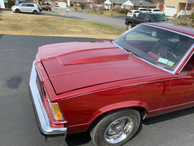 1979 Burgundy Chevrolet Malibu Coupe