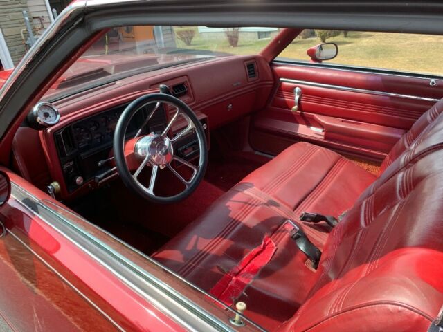 1979 Burgundy Chevrolet Malibu Coupe