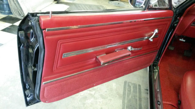 1966 Black Chevrolet Chevelle sports coupe