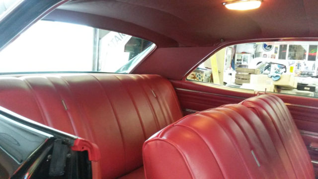 1966 Black Chevrolet Chevelle sports coupe