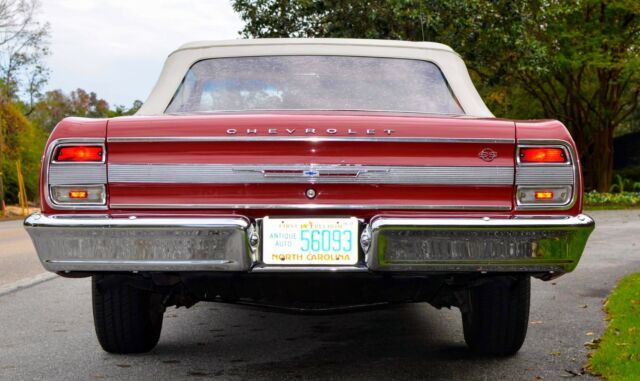1964 Red Chevrolet Chevelle Convertible