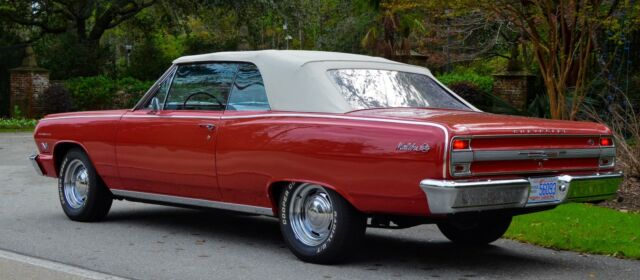 1964 Red Chevrolet Chevelle Convertible