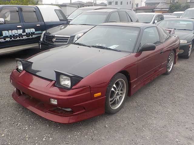 1991 Red Nissan 240SX Coupe