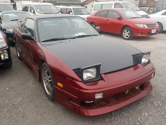 1991 Red Nissan 240SX Coupe
