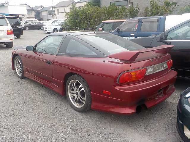 1991 Red Nissan 240SX Coupe
