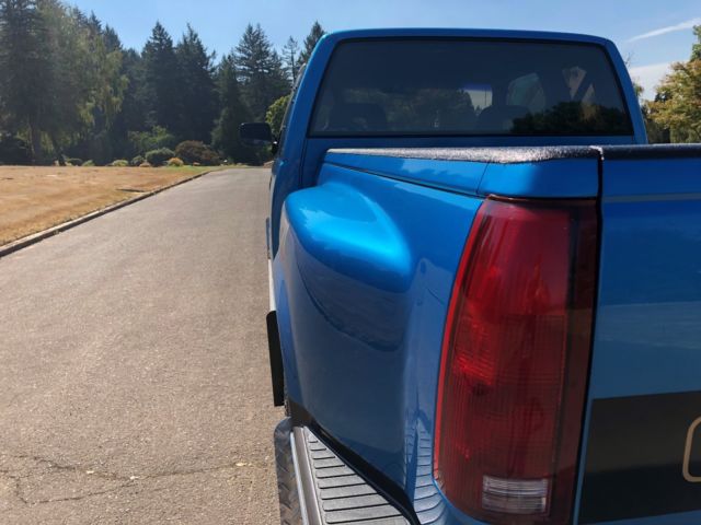 1992 Blue Chevrolet Silverado 1500 Extended Cab Pickup