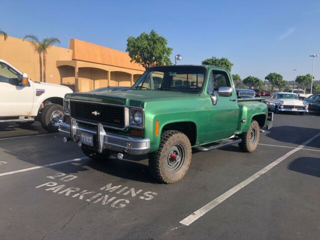 1974 Green Chevrolet C/K Pickup 1500 Standard Cab Pickup