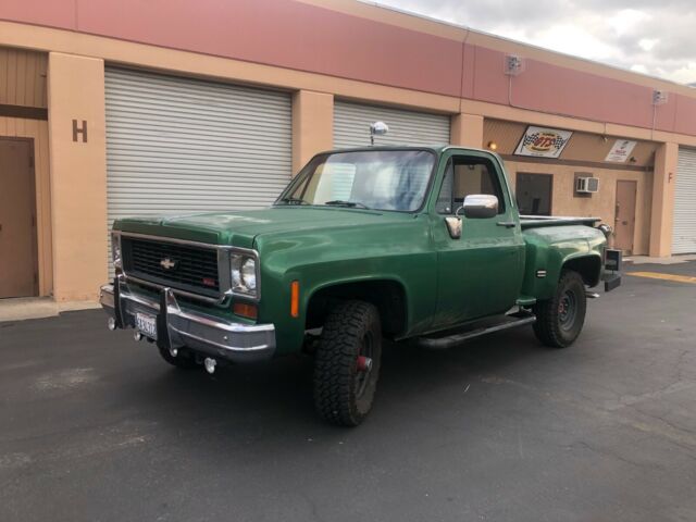 1974 Green Chevrolet C/K Pickup 1500 Standard Cab Pickup