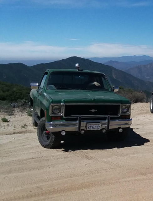 1974 Green Chevrolet C/K Pickup 1500 Standard Cab Pickup