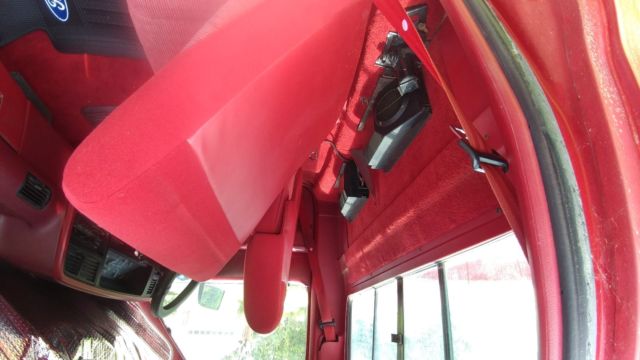 1990 Red Ford Ranger Standard Cab Pickup