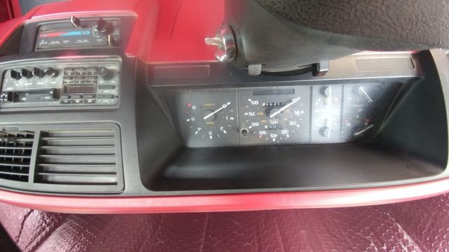 1990 Red Ford Ranger Standard Cab Pickup