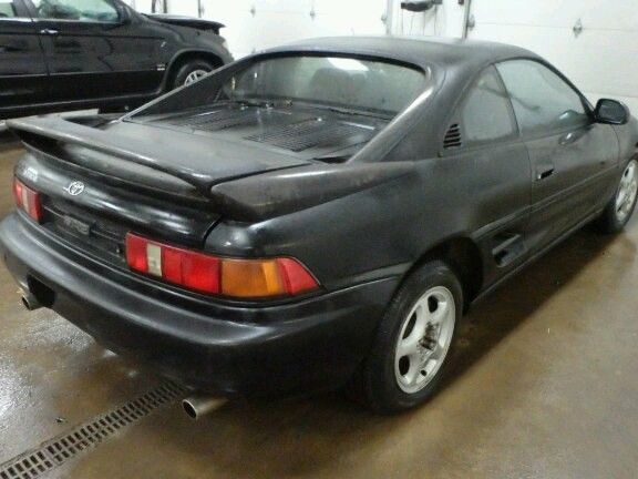 1991 Black Toyota MR2 Coupe