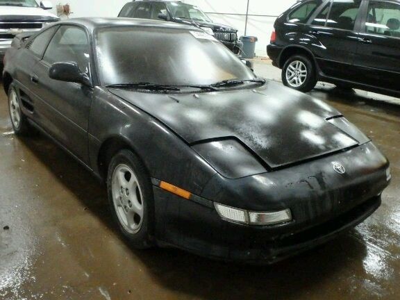1991 Black Toyota MR2 Coupe