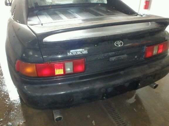 1991 Black Toyota MR2 Coupe