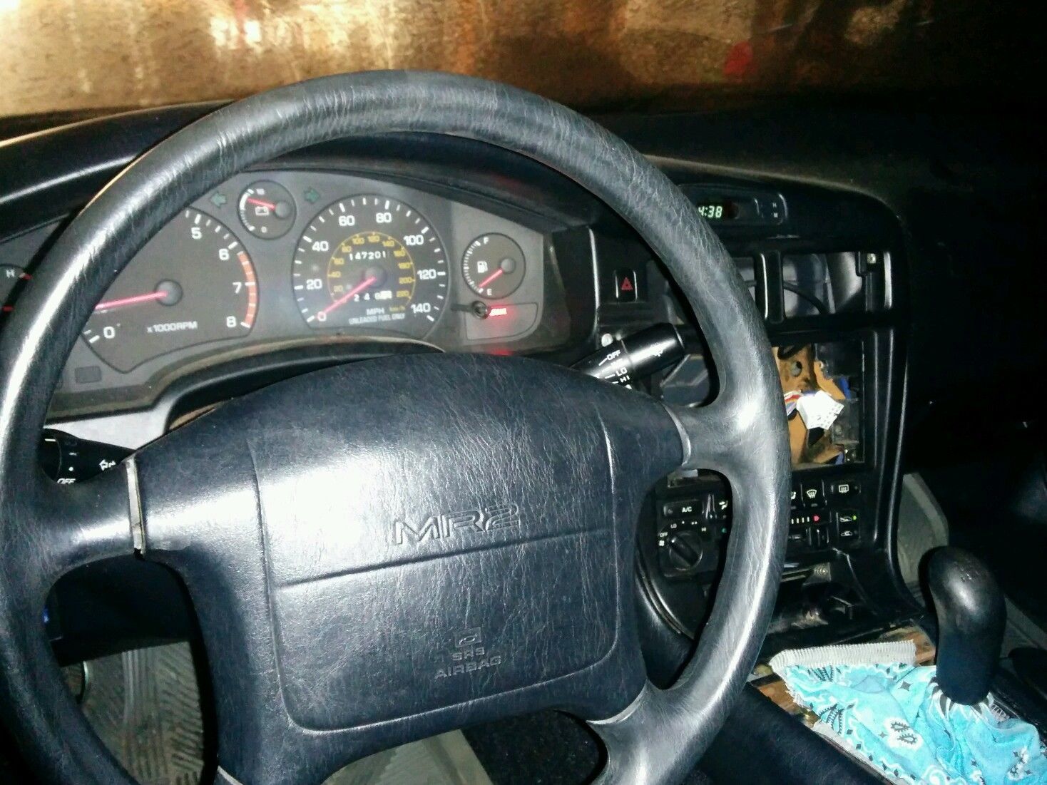 1991 Black Toyota MR2 Coupe