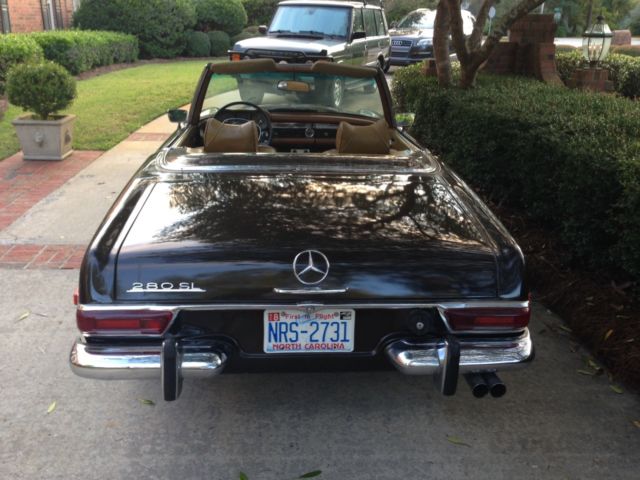 1971 Brown Mercedes-Benz SL-Class