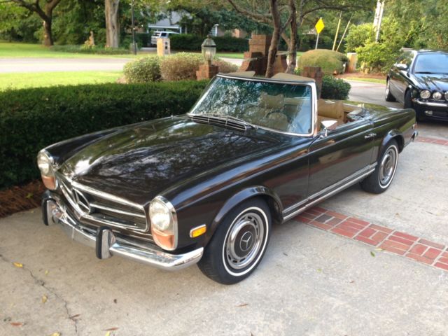 1971 Brown Mercedes-Benz SL-Class