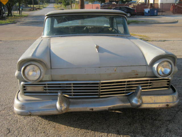 1957 GREY Ford SKYLINER CONVERTIBLE Convertible