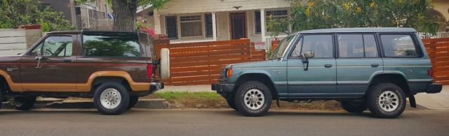 1991 Green Mitsubishi Montero SUV