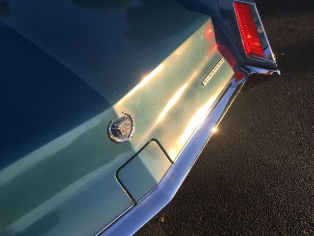 1968 Blue Cadillac Eldorado Coupe