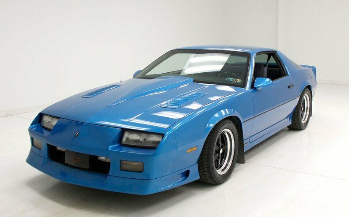 1983 Blue Chevrolet Camaro Berlinetta Coupe