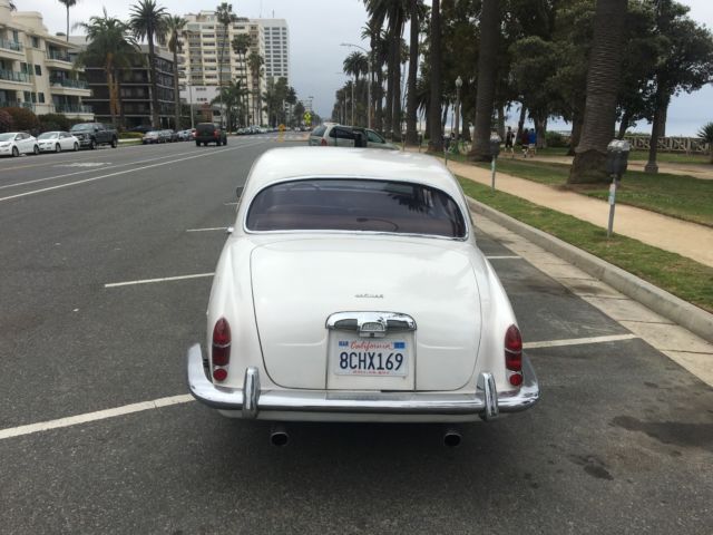 1965 White Jaguar S-Type