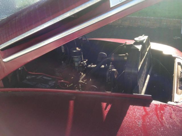 1950 Maroon Ford F-100