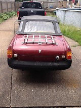1979 Maroon MG MGB Convertible