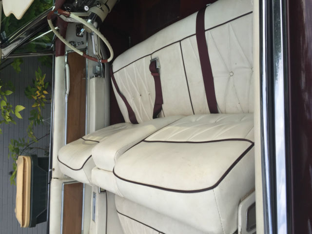 1964 Maroon Cadillac DeVille Convertible