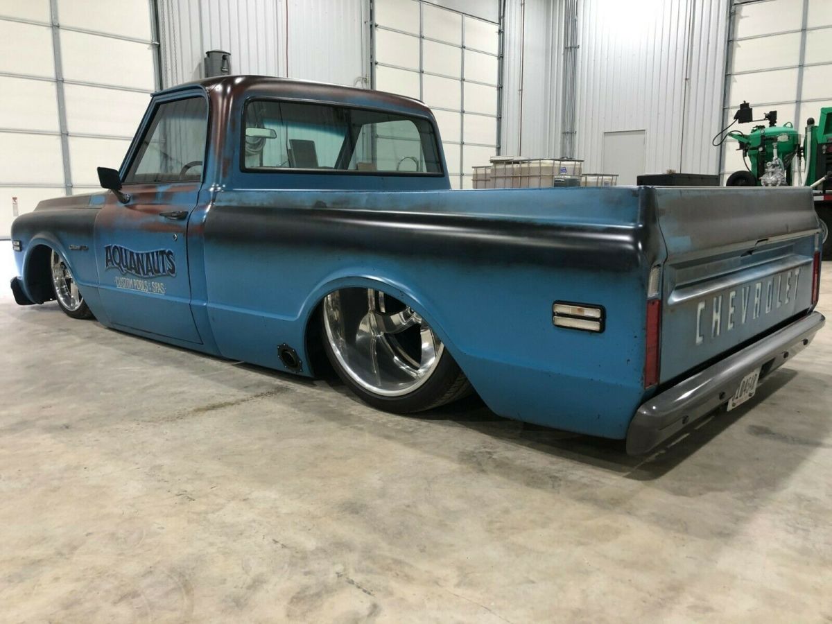 1971 Blue Chevrolet C-10 Standard Cab Pickup