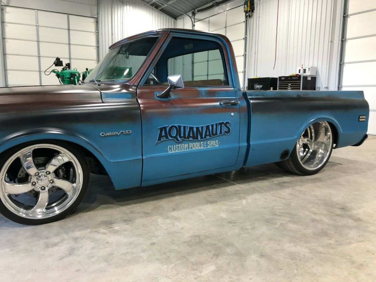 1971 Blue Chevrolet C-10 Standard Cab Pickup
