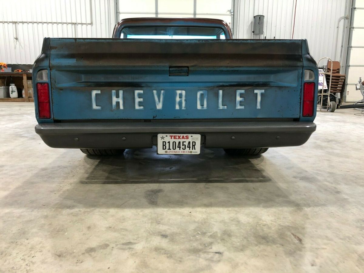 1971 Blue Chevrolet C-10 Standard Cab Pickup
