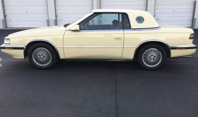 1989 Yellow Chrysler MASERATI TC